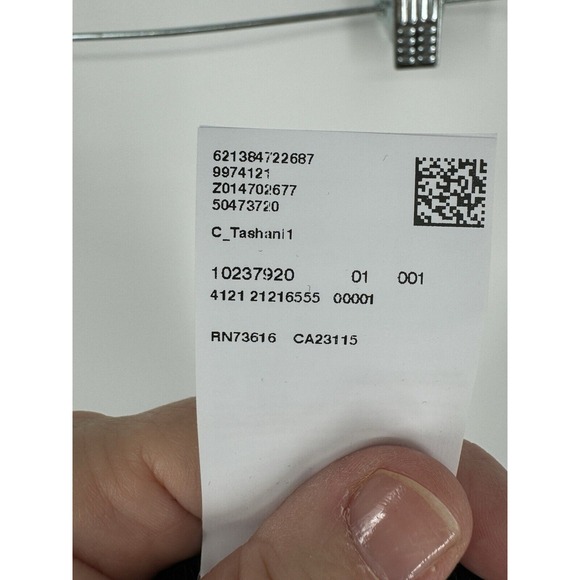 NAOMI X BOSS LEGGINGS IN STRETCH‎ JERSEY WITH ZIP HEMS black size 0 - Picture 10 of 12